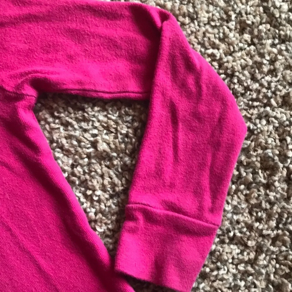 Old Navy Long Sleeve Pink Top “Follow Your Heart”